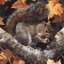 Схема вышивки «Осень»