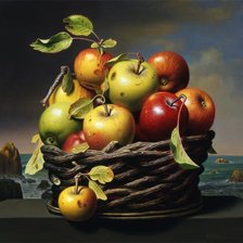 Схема вышивки «Яблоки»