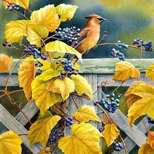 Схема вышивки «Осень»