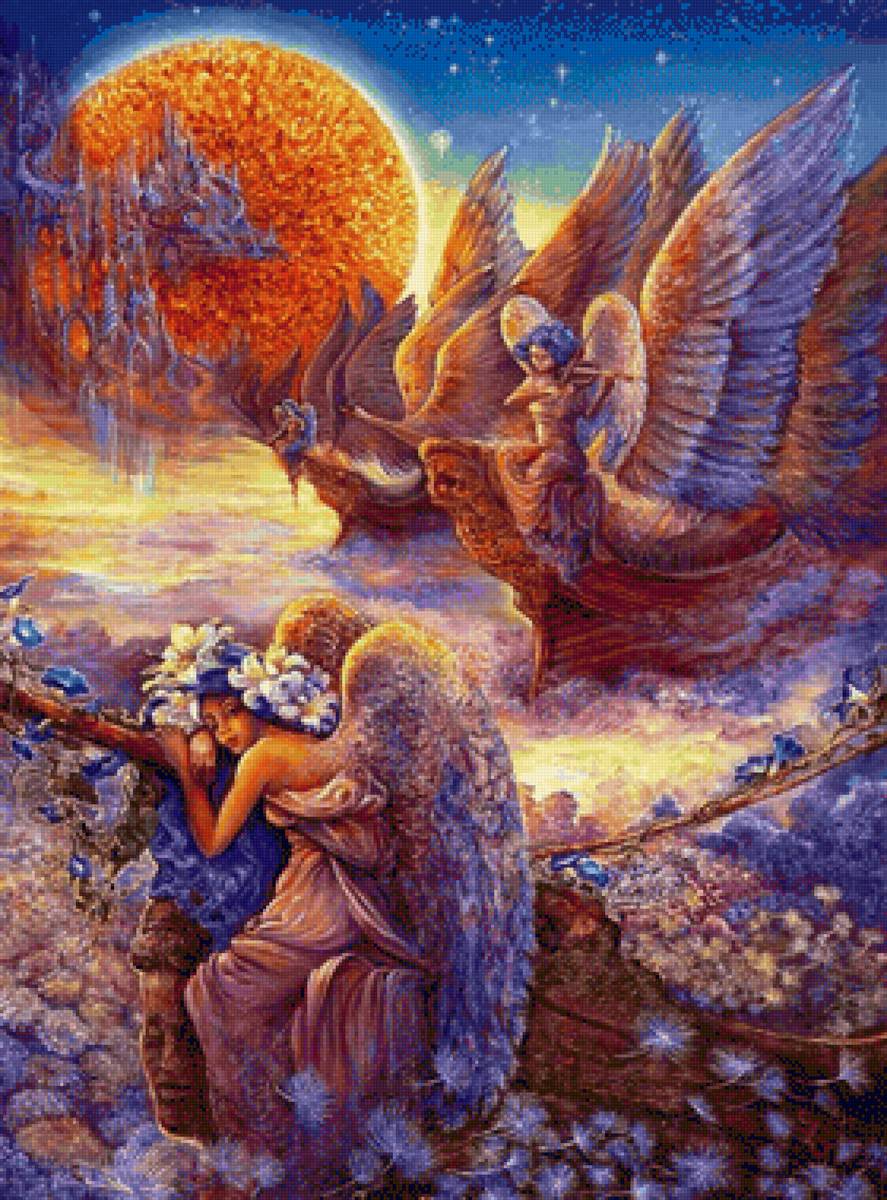 Музыка небес - новый мир, скрипка, муза, музыка - предпросмотр