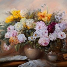 Схема вышивки «flori»