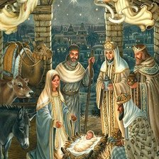 Оригинал схемы вышивки «Holy Nativity» (№2313085)
