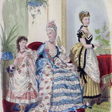 Схема вышивки «dame»