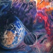 Схема вышивки «вселенная»