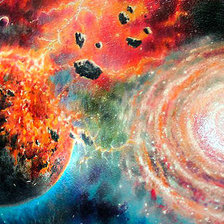 Схема вышивки «вселенная»