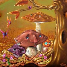 грибы фэнтези