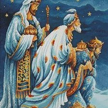 Схема вышивки «Three Wise Men»