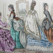 Схема вышивки «dame»