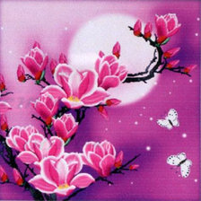 Схема вышивки «МАГНОЛИЯ 5»