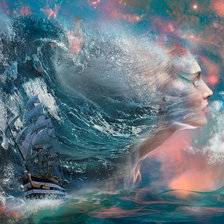 Схема вышивки «мир грёз»