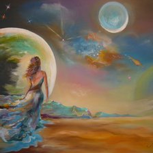 Схема вышивки «мироздание»