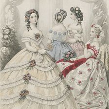 Схема вышивки «dame»