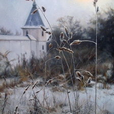 Схема вышивки «Пейзаж»