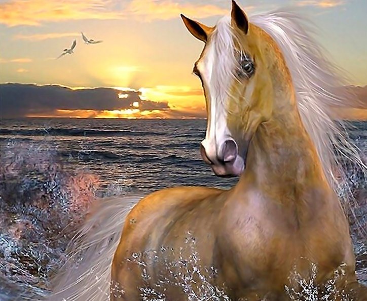 Лошадь - оригинал