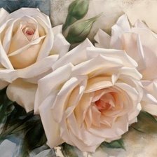 Схема вышивки «Розы»