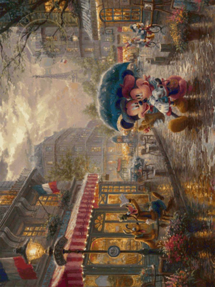 ТОМАС КИНКЕЙД. МИККИ И МИННИ В ПАРИЖЕ - сказки - предпросмотр