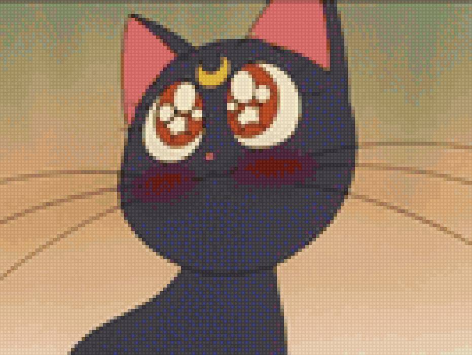 кошка луна - кошка, сейлормун, луна - предпросмотр