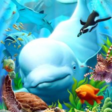 Схема вышивки «Fiesta en el mar»