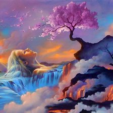 Схема вышивки «природа»