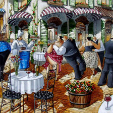 Схема вышивки «fiesta mayor»