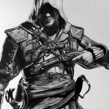 Схема вышивки «Ассасин»