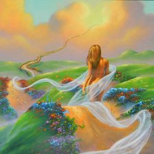 Схема вышивки «природа»