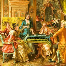 Схема вышивки «SALOTTO»