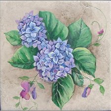 Схема вышивки «Цветы»