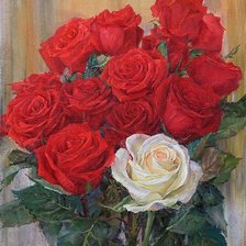 Схема вышивки «Розы»