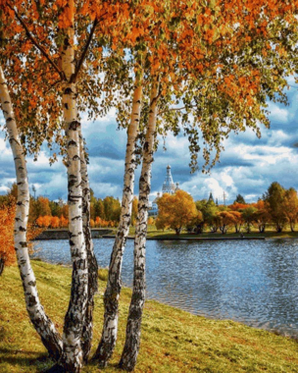 Paisagem. - natureza, paisagens, lago - предпросмотр