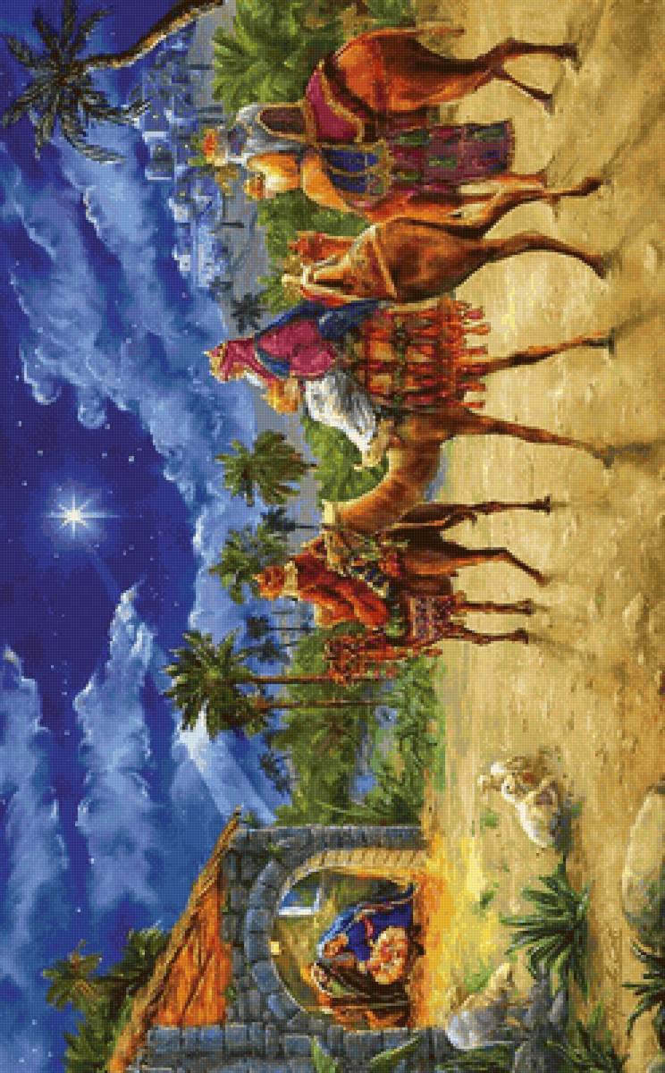 МАРЧЕЛЛО КОРТИ. МУДРЕЦЫ С ВОСТОКА - картины, религия - предпросмотр