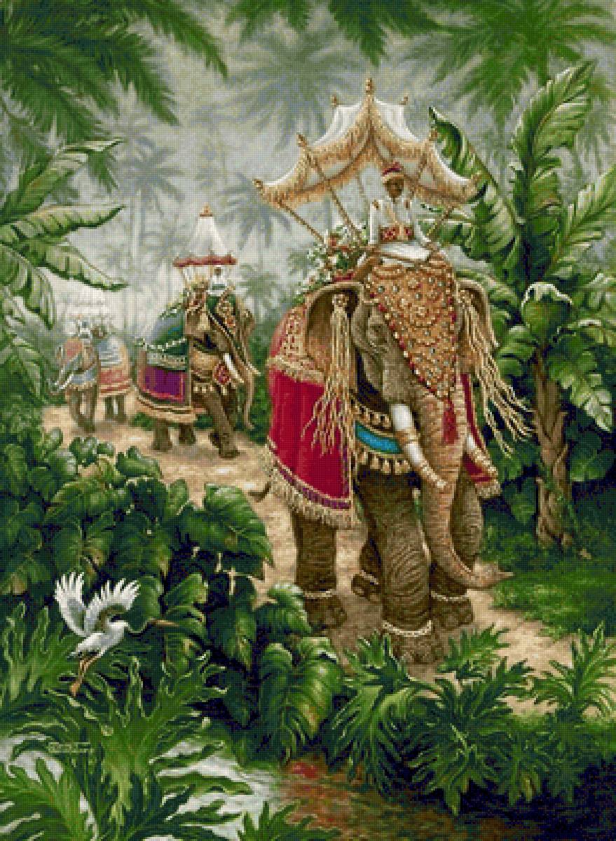 ДЖАНЕТ КРУСКАМП. КАРАВАН - картины - предпросмотр