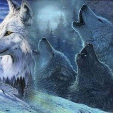 Схема вышивки «Luna llena»