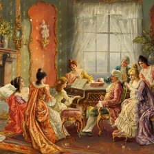 Схема вышивки «concerto»