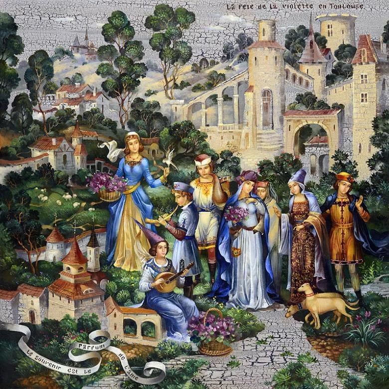 la festa delle violette - la festa delle violette - оригинал