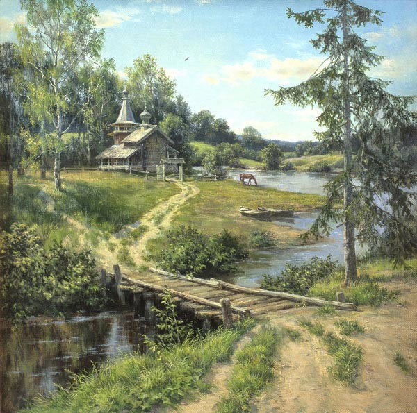 Пейзаж - лето, сатаров - оригинал