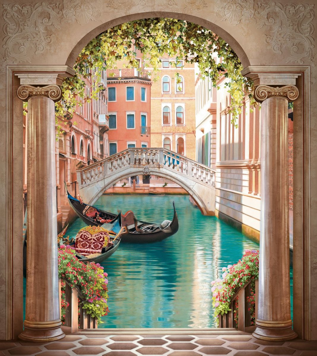 Венеция - канал, гондола, вода, венеция - оригинал