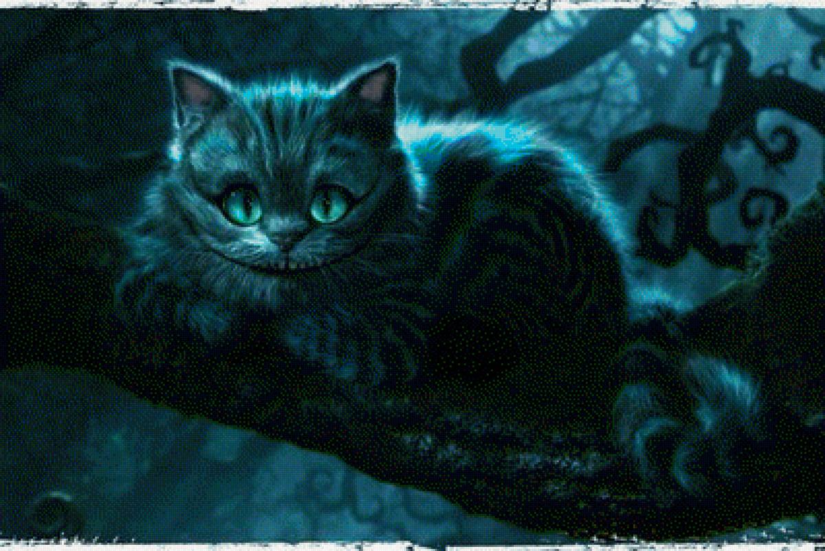 Кот Чеширский - кот, алиса в стране чудес, чеширский - предпросмотр
