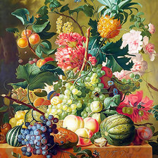 Схема вышивки «натюрморт»