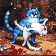 Схема вышивки «вальс»