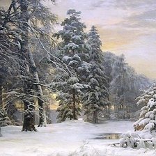 Схема вышивки «Пейзаж»