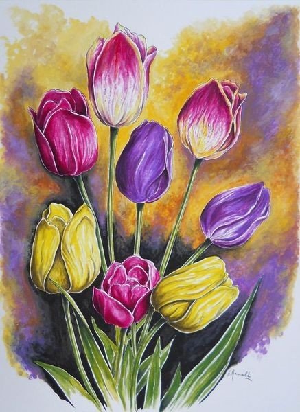 Тюльпаны - оригинал