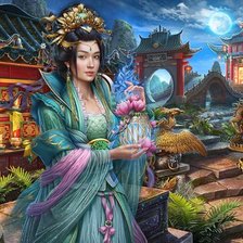 Схема вышивки «oriente»