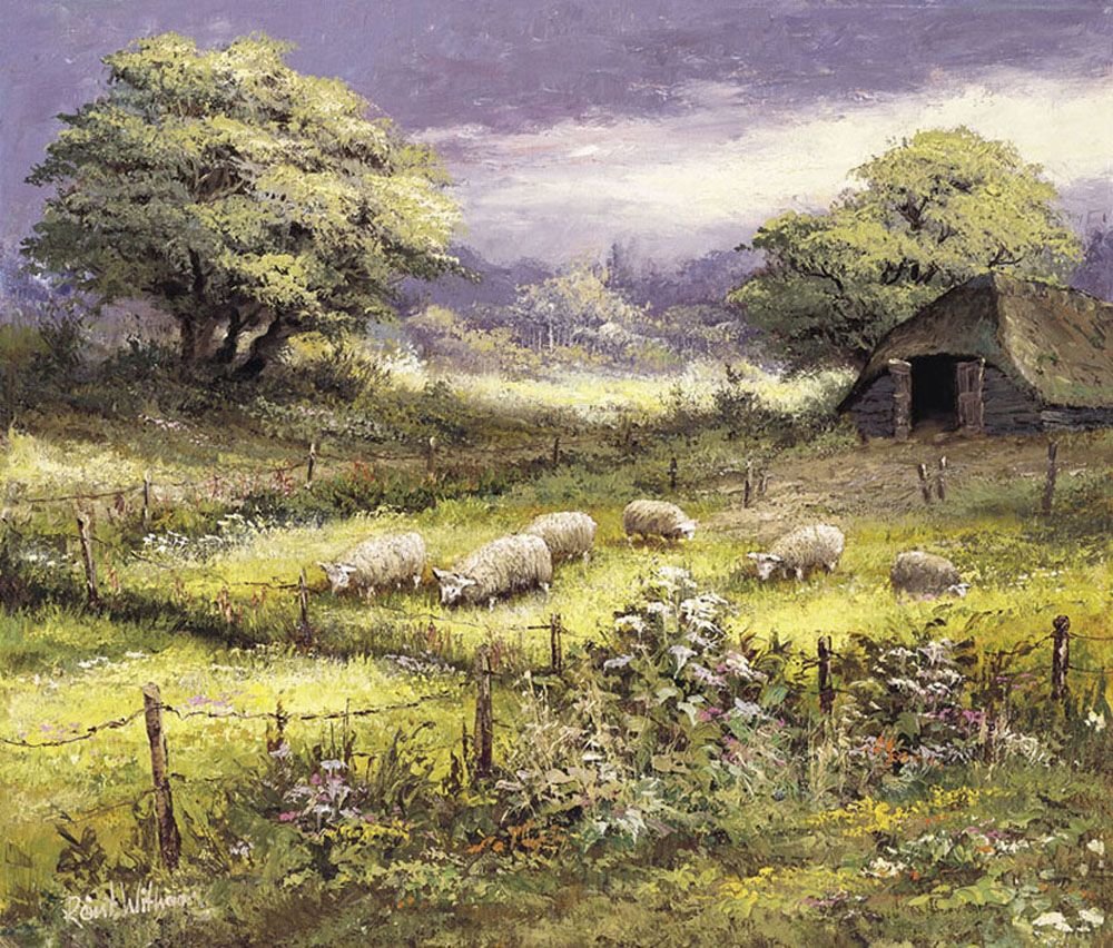 Пейзаж - рейнт висаар, природа, лето - оригинал