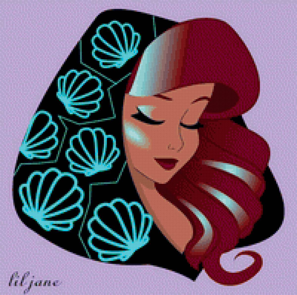 ариэль - русалка, ариэль - предпросмотр