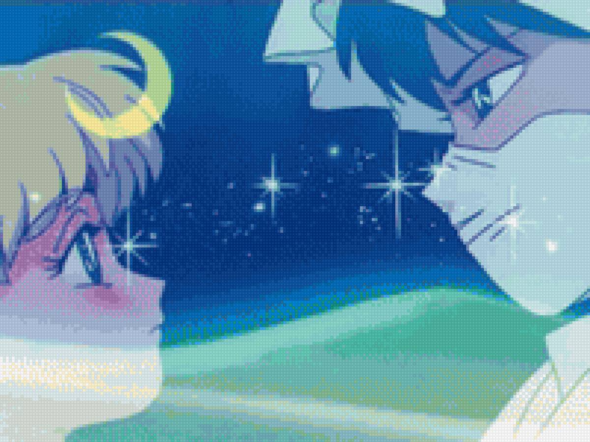 мамору и сейлор мун - сейлор, мун, мамора - предпросмотр