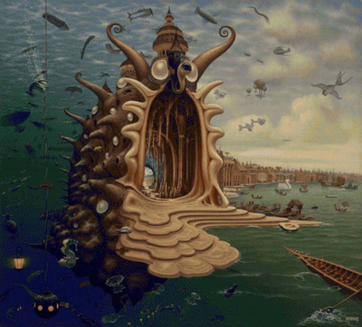 ЯЦЕК ЙЕРКА. ГАВАНЬ - картины - предпросмотр