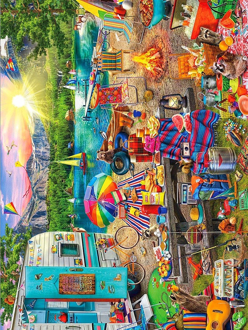 ЭЙМИ СТЮАРТ. СЕМЕЙНЫЙ КЕМПИНГ - помещения, здания - оригинал