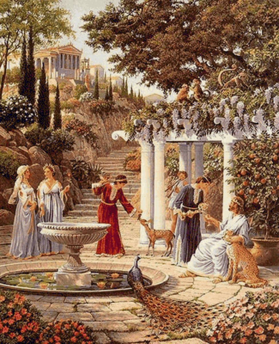 ЛЛОЙД ТАУНСЕНД. САДЫ АТЛАНТИДЫ - картины - предпросмотр