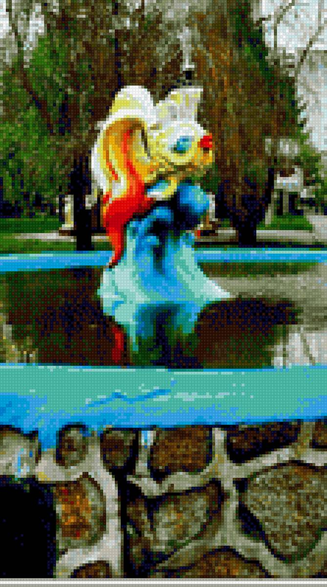 Челябинский фонтан "Золотая рыбка" - рыбка, фонтан, челябинск - предпросмотр